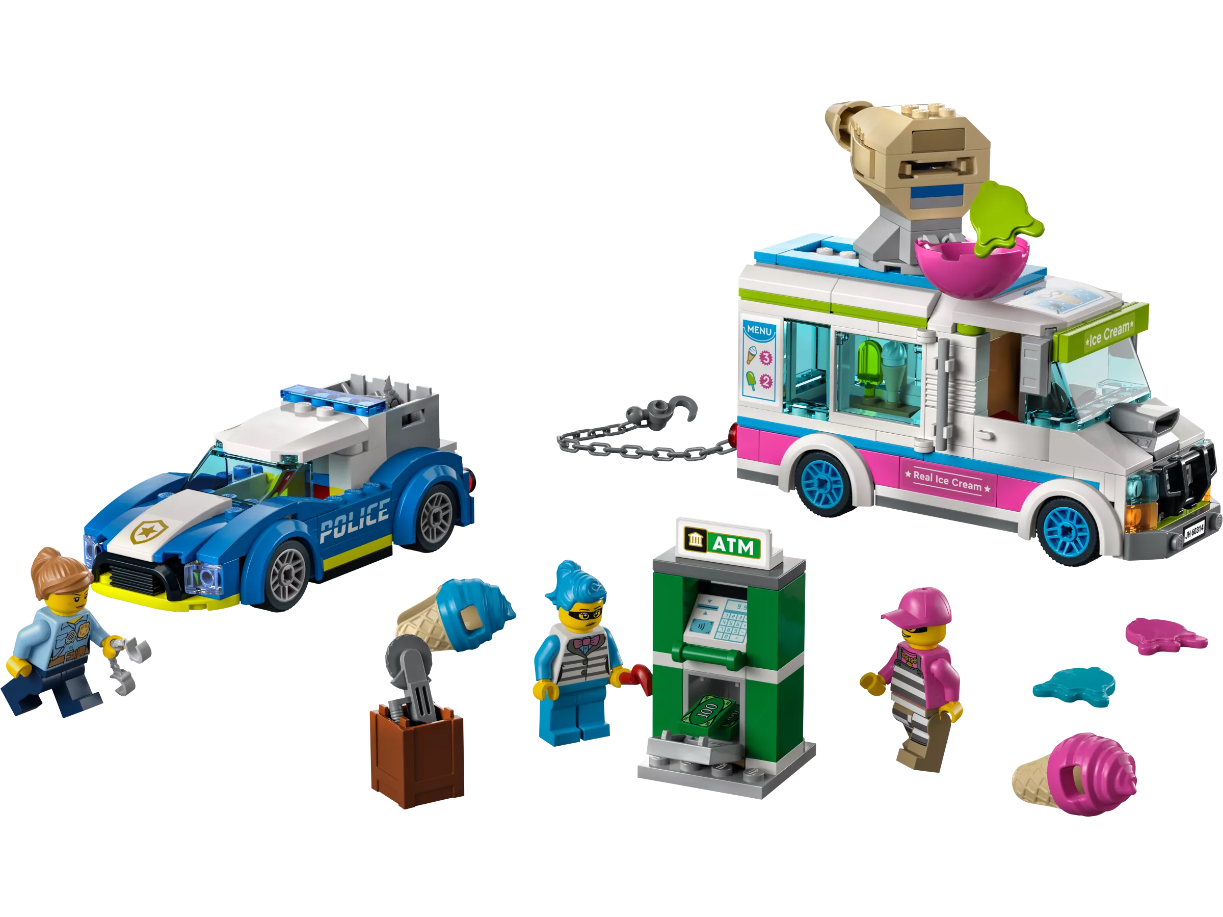 LEGO 60314 Eiswagen-Verfolgungsjagd