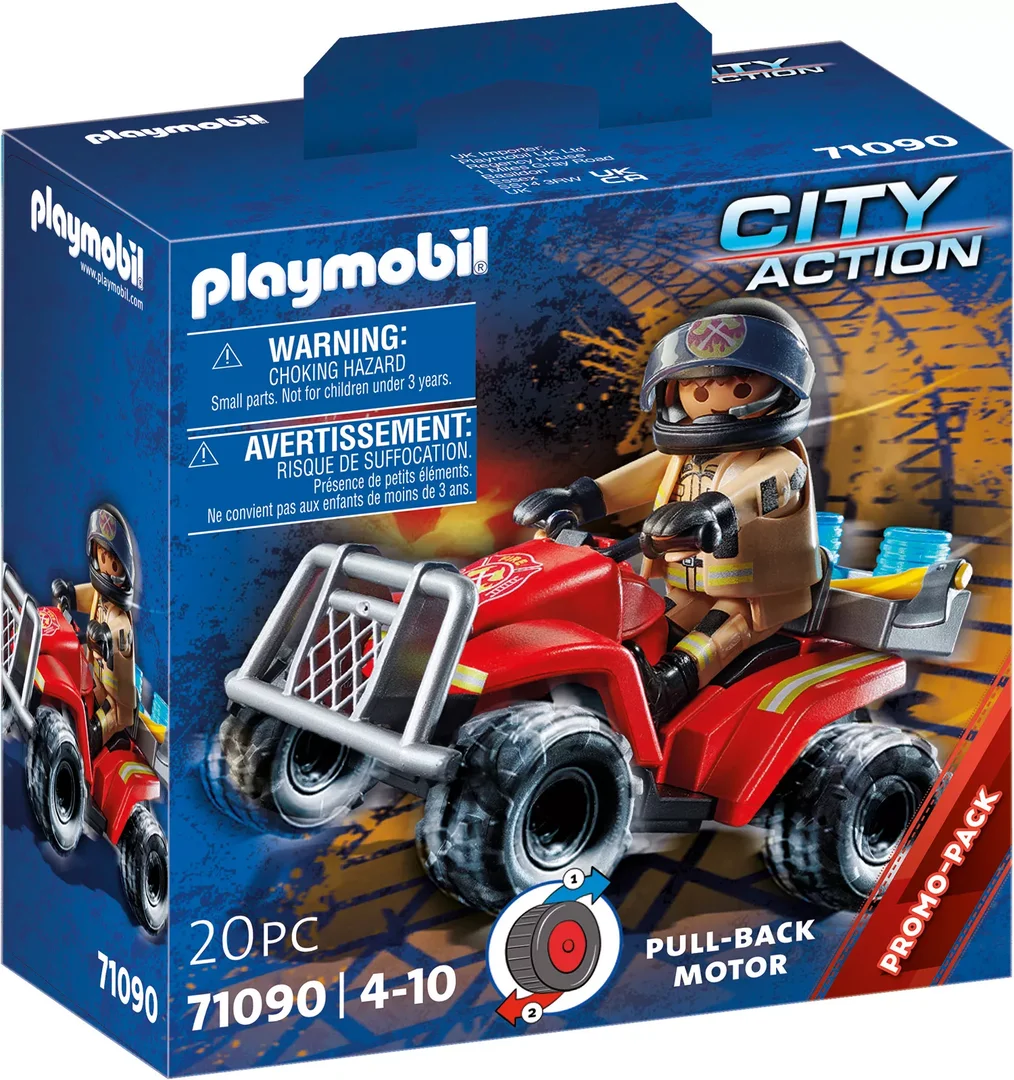 PLAYMOBIL 71090 Feuerwehr-Speed Quad