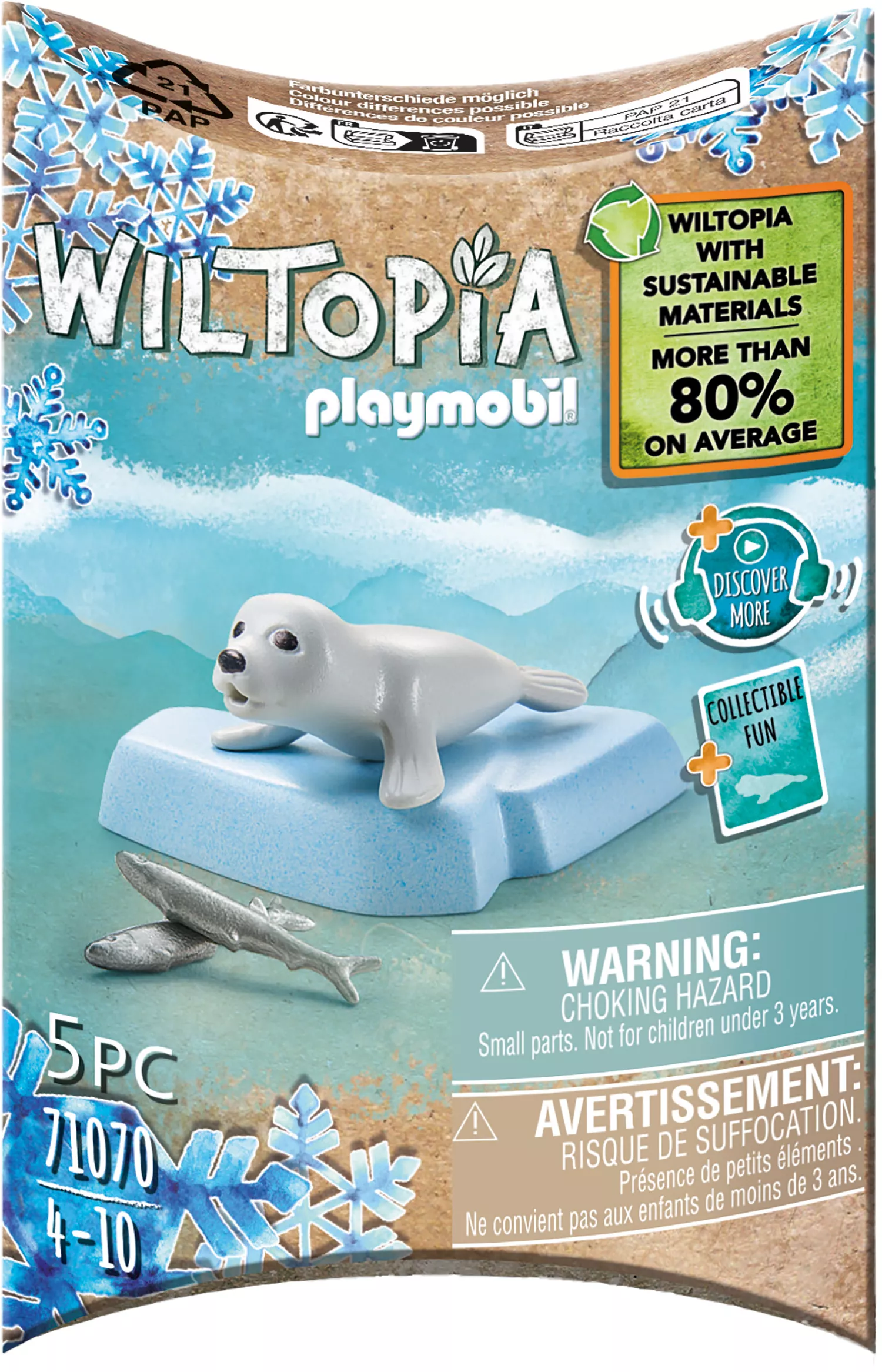 PLAYMOBIL 71070 Wiltopia - Junger Seehund