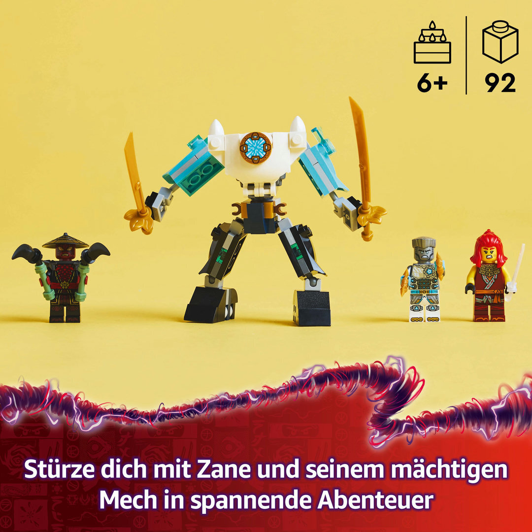 LEGO® NINJAGO® 71827 Zanes Action-Mech