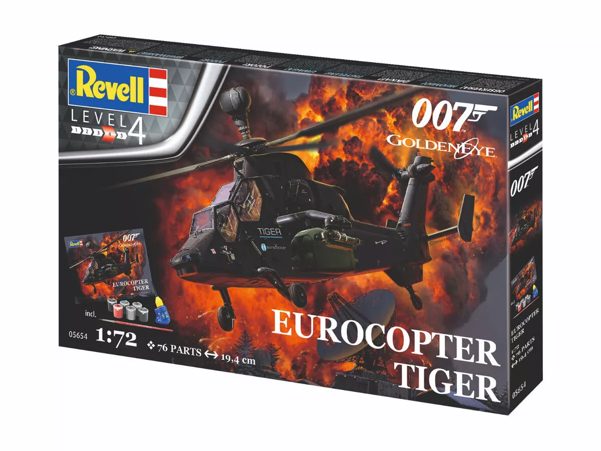 Revell 05654 Geschenkset James Bond Eurocopte Helicopters 1:72