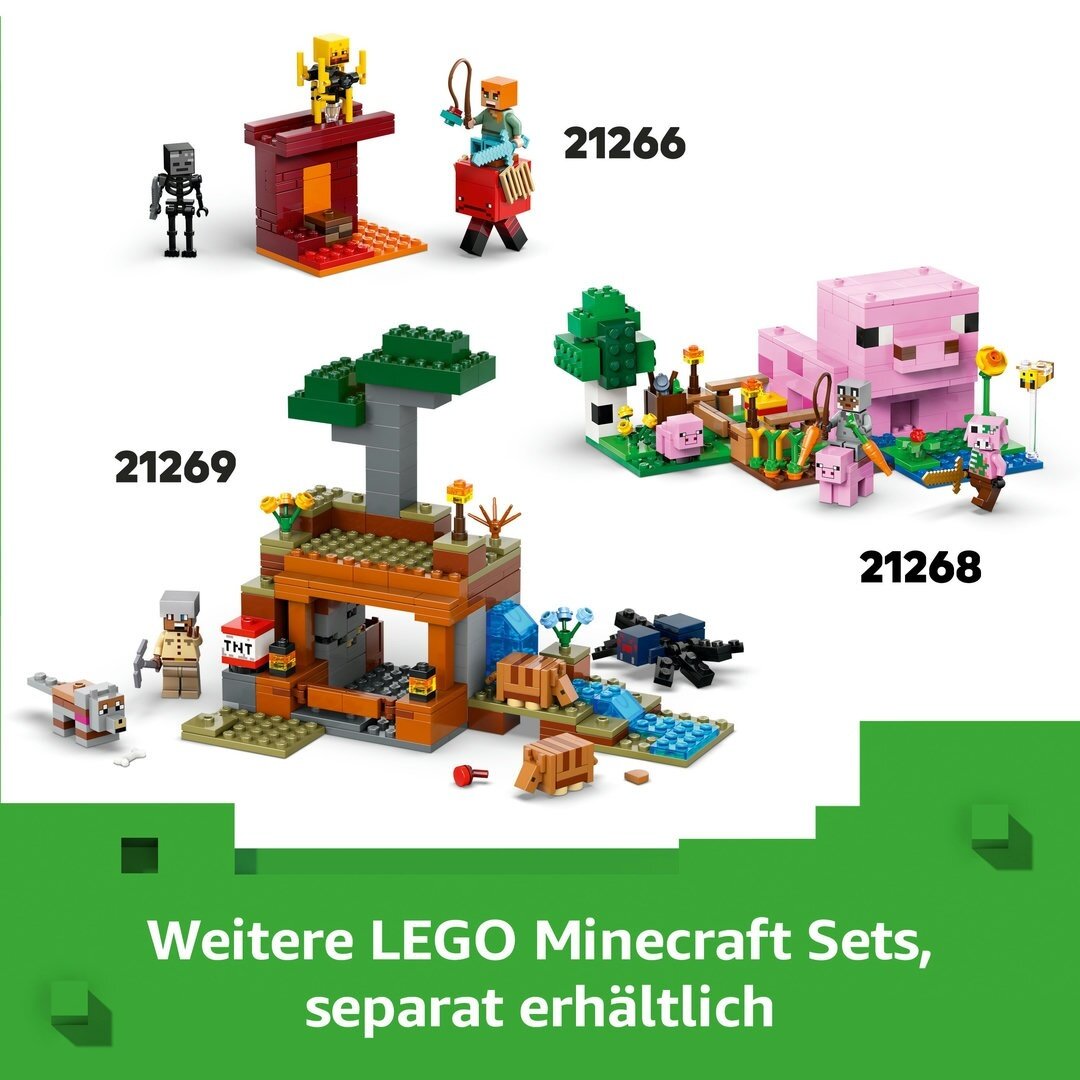 LEGO® Minecraft™ 21266 Das Lava-Duell im Nether