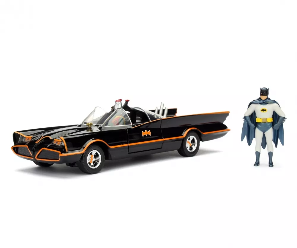 JADA 253215001 Batman 1966 Classic Batmobile 1:24