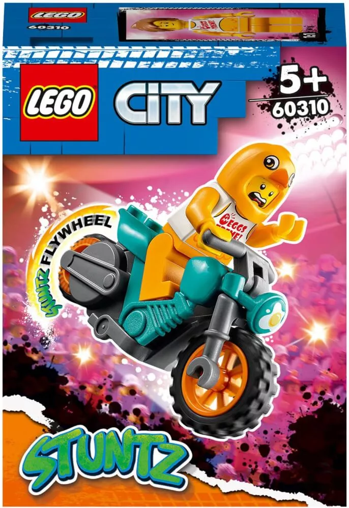 LEGO 60310 City Chicken Stunt Bike 