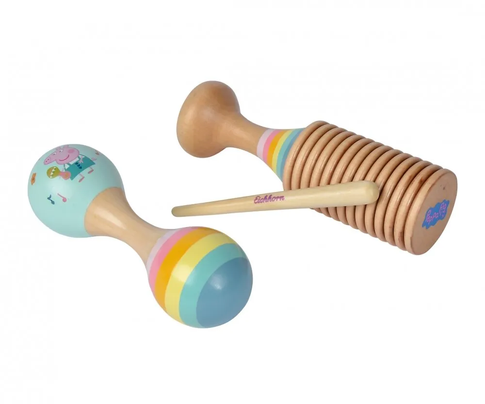 Peppa Pig Maraca und Ratsche Set 109265764