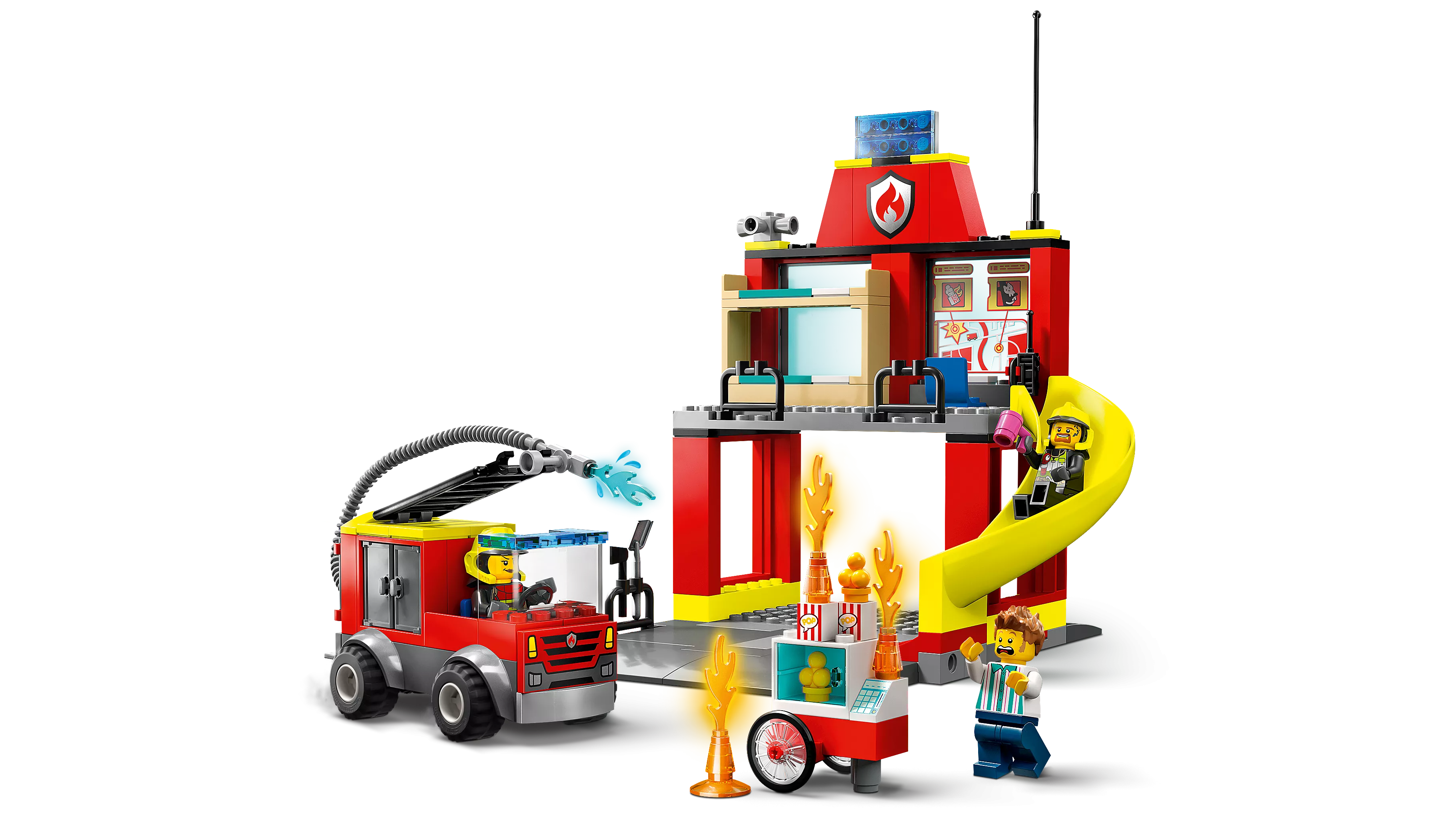 LEGO 60375 Feuerwehrstation und Löschauto