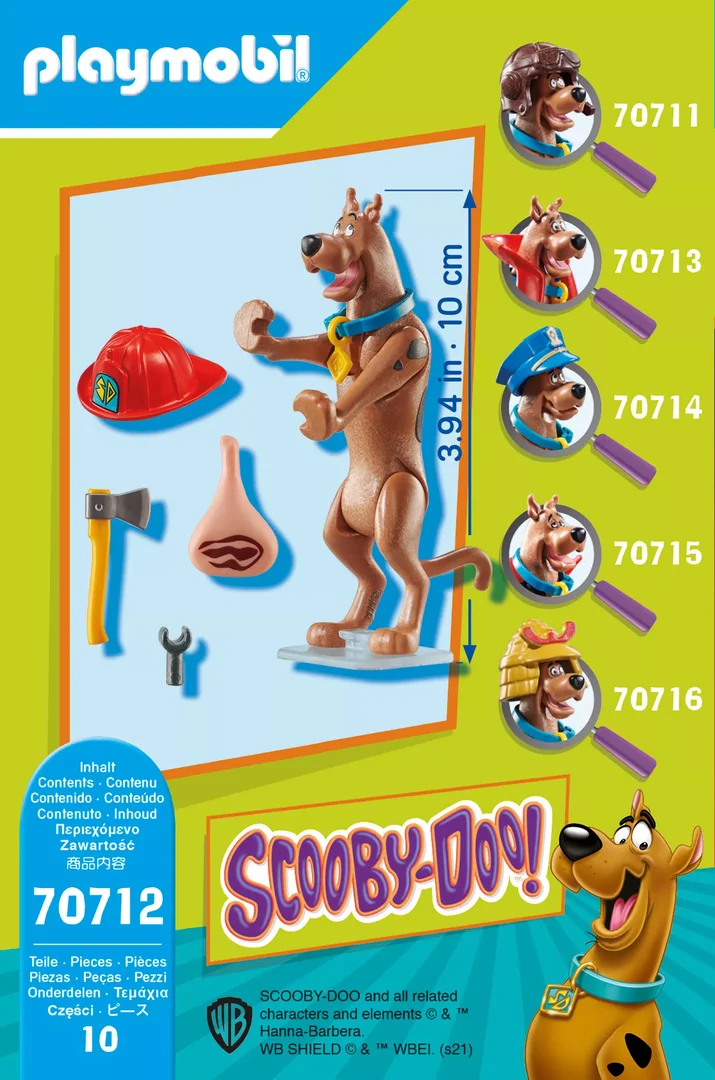 PLAYMOBIL 70712 SCOOBY-DOO! Sammelfigur Feuerwehrmann