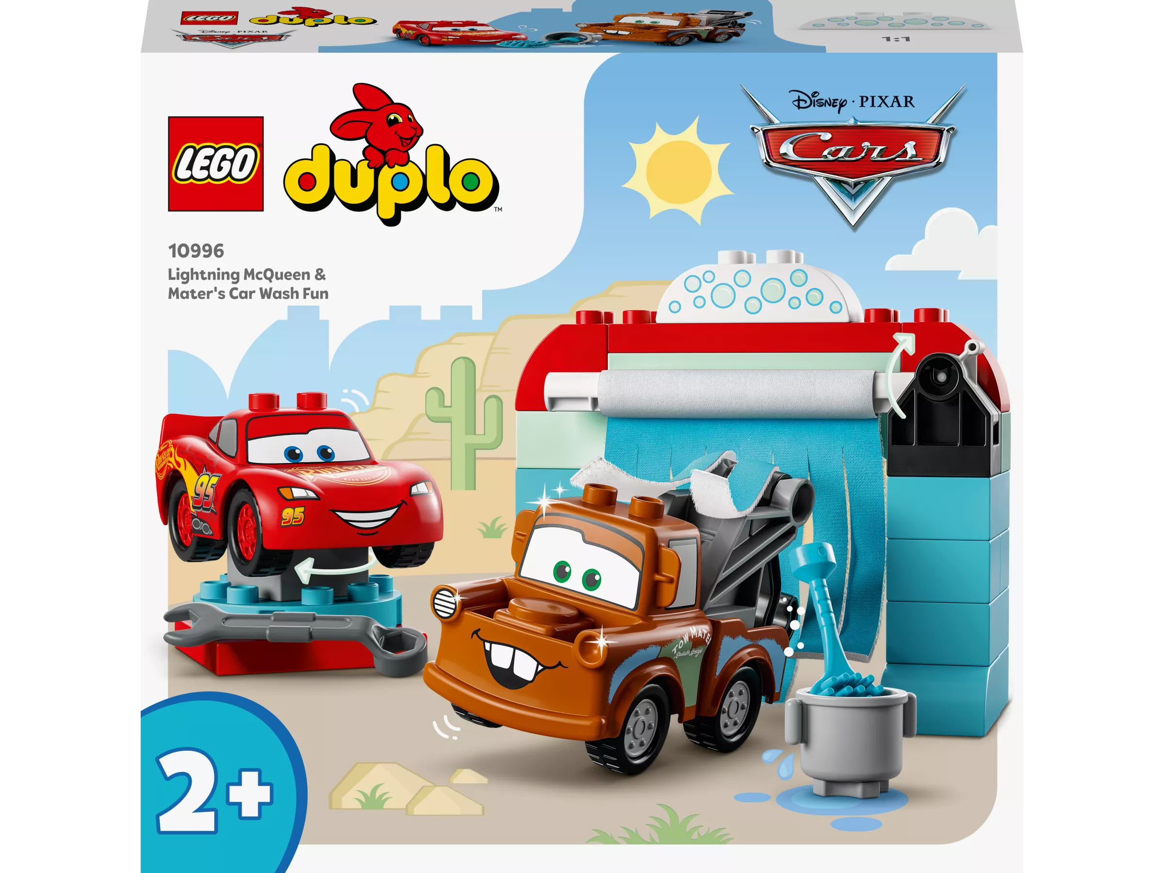 LEGO 10996 Lightning McQueen & Mater's Car Wash Fun