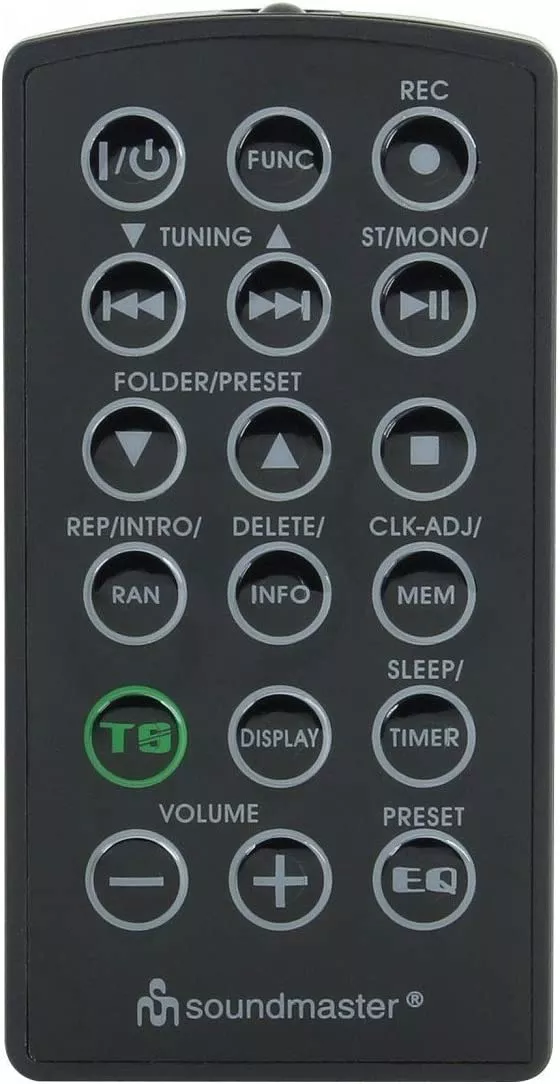 SoundMaster PL530 Plattenspieler mit UKW-/MW-Radio und USB/SD-Card Slot und Encoding USB