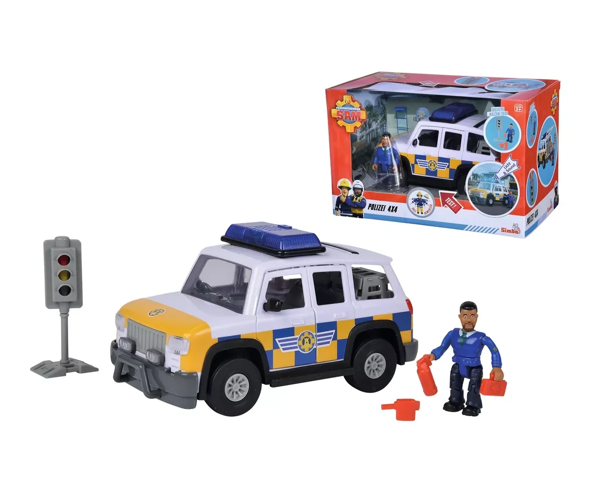 Sam Polizeiauto 4x4 mit Figur (109251096)