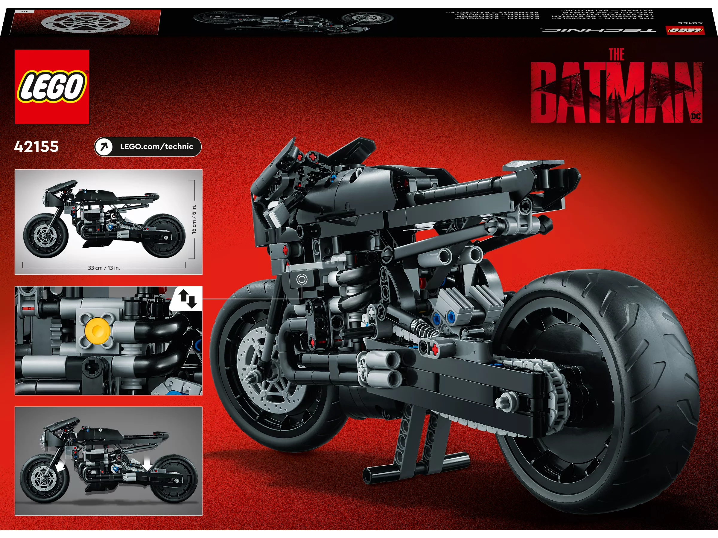 LEGO 42155 THE BATMAN – BATCYCLE™