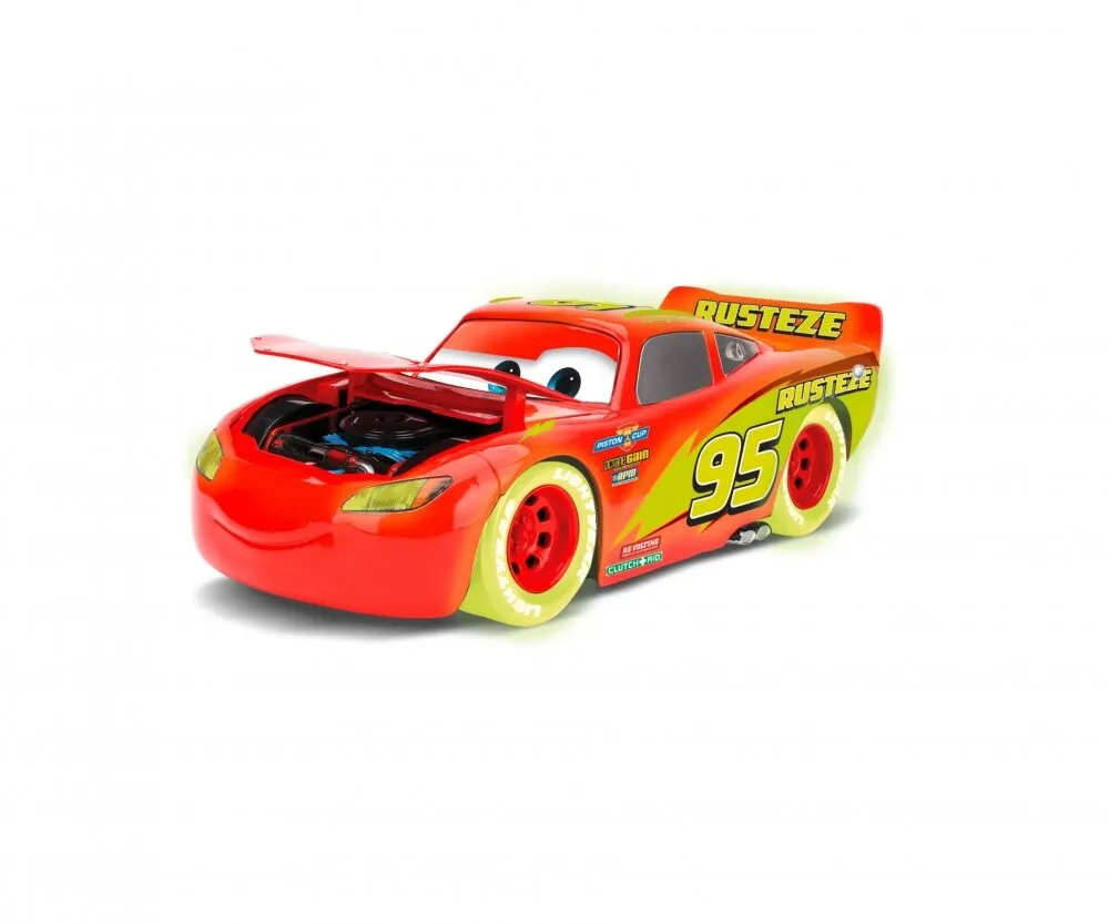 JADA 253084003 Lightning McQueen Glow Racers 1:24