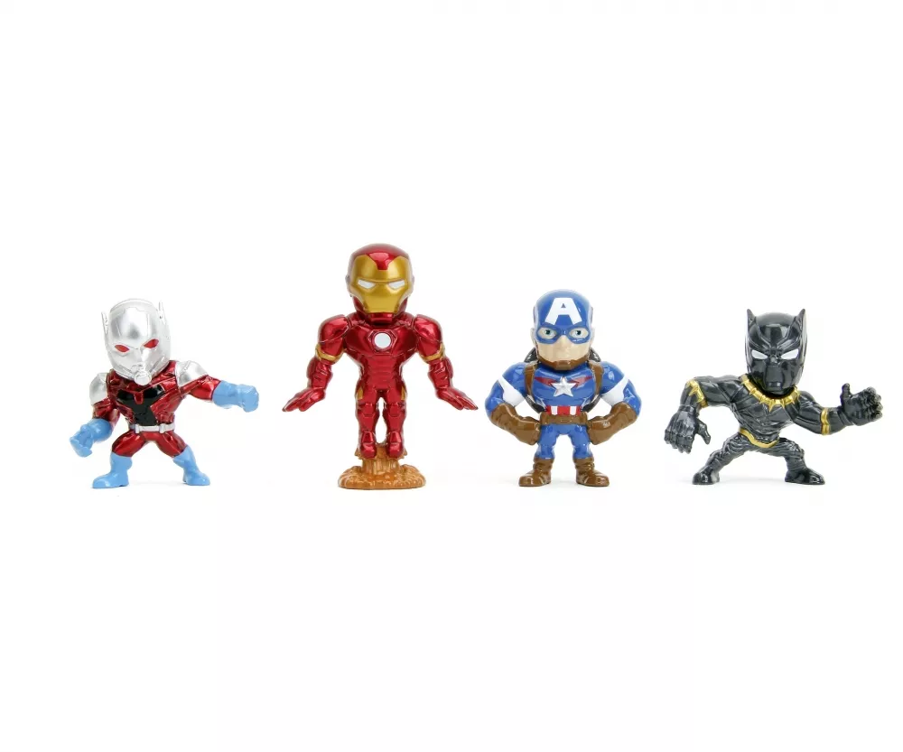 Jada 253222014 Avengers 4-Pack Figures 2,5"