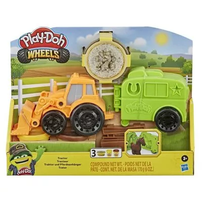 Play-Doh Traktor Und Pferdeanhänger F10125L0