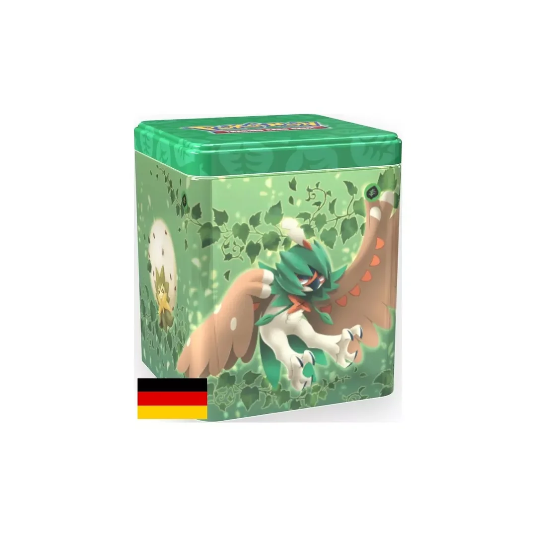 POKEMON 45318 PKM Pokemon Stackable Stapel-Tin-Box Elevoltek oder Lusardin oder Silvarro, sortiert