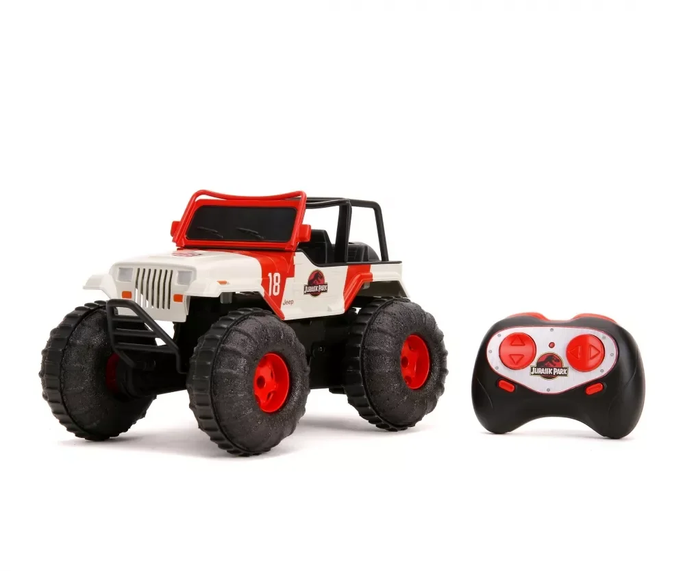 JADA 253255045 Jurassic Park RC Sea and Land Jeep 1:16