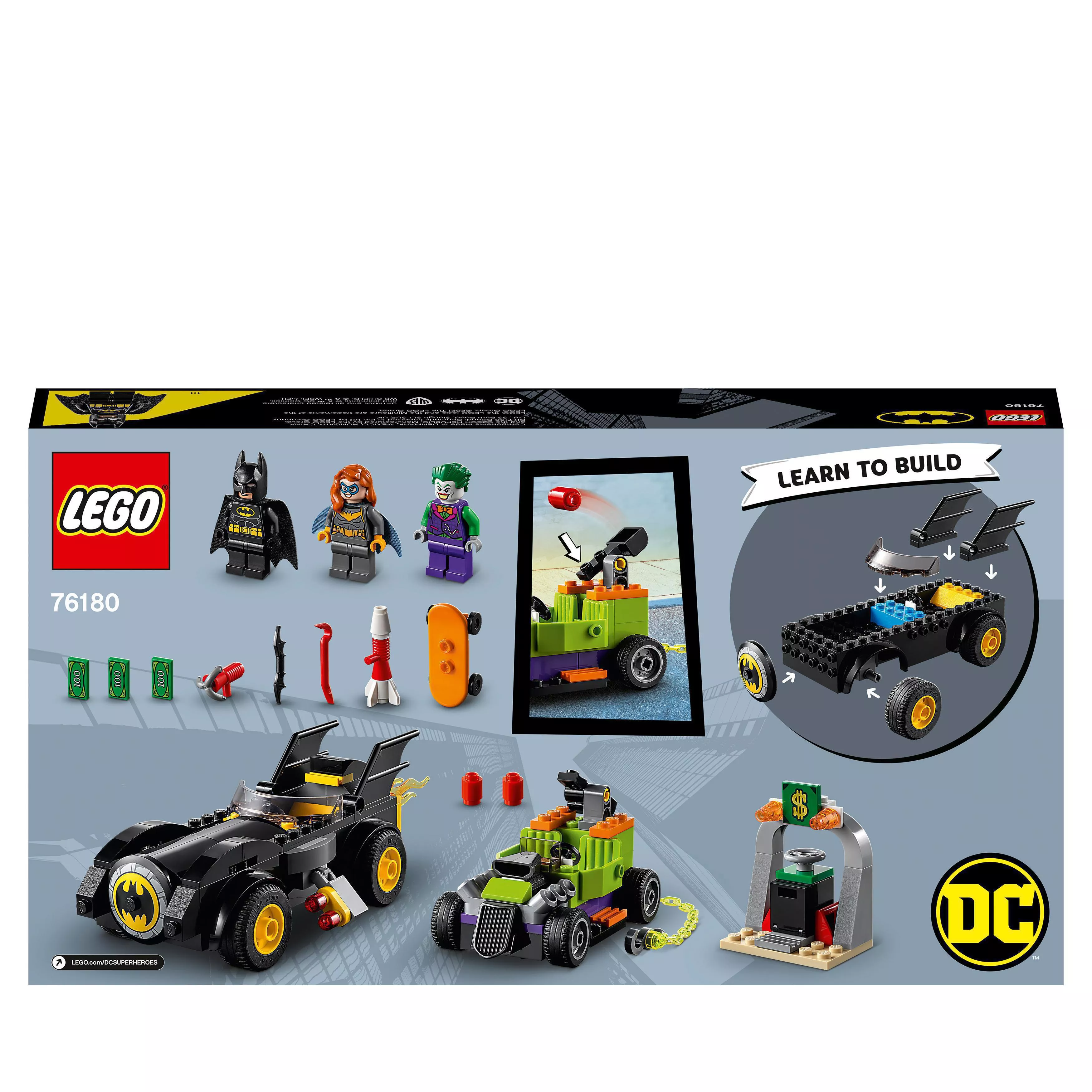 LEGO DC Comics Super Heroes Batman vs. Joker: Verfolgungsjagd im Batmobil