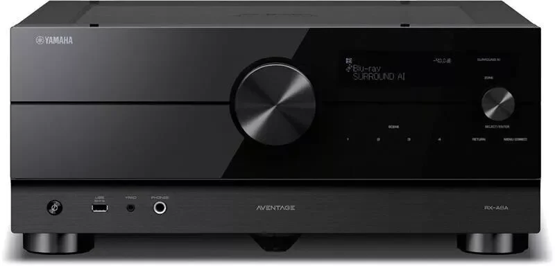 Yamaha RX-A6A AV-Receiver Schwarz