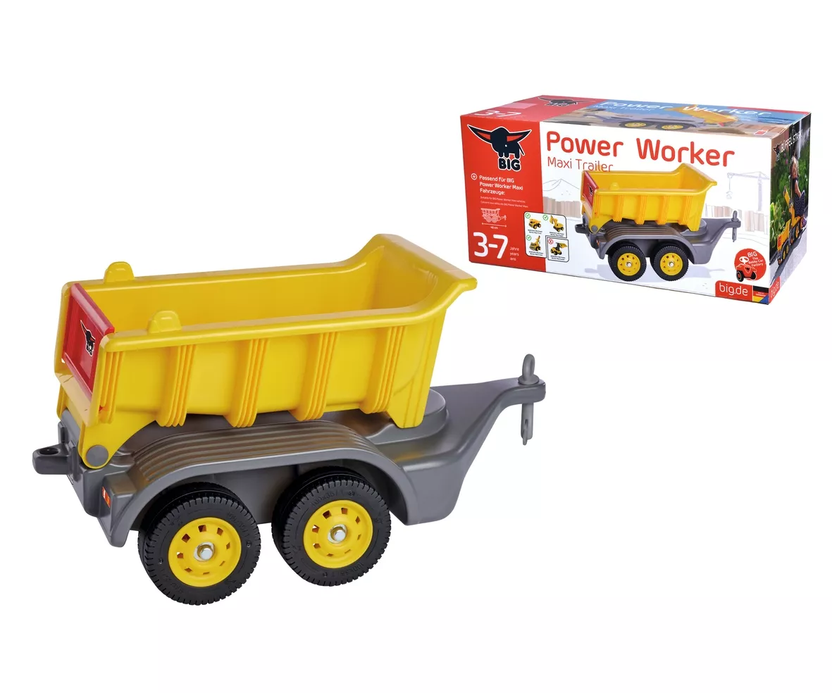 BIG Power Worker Maxi Anhänger mit Anhängerkupplung (800054817)