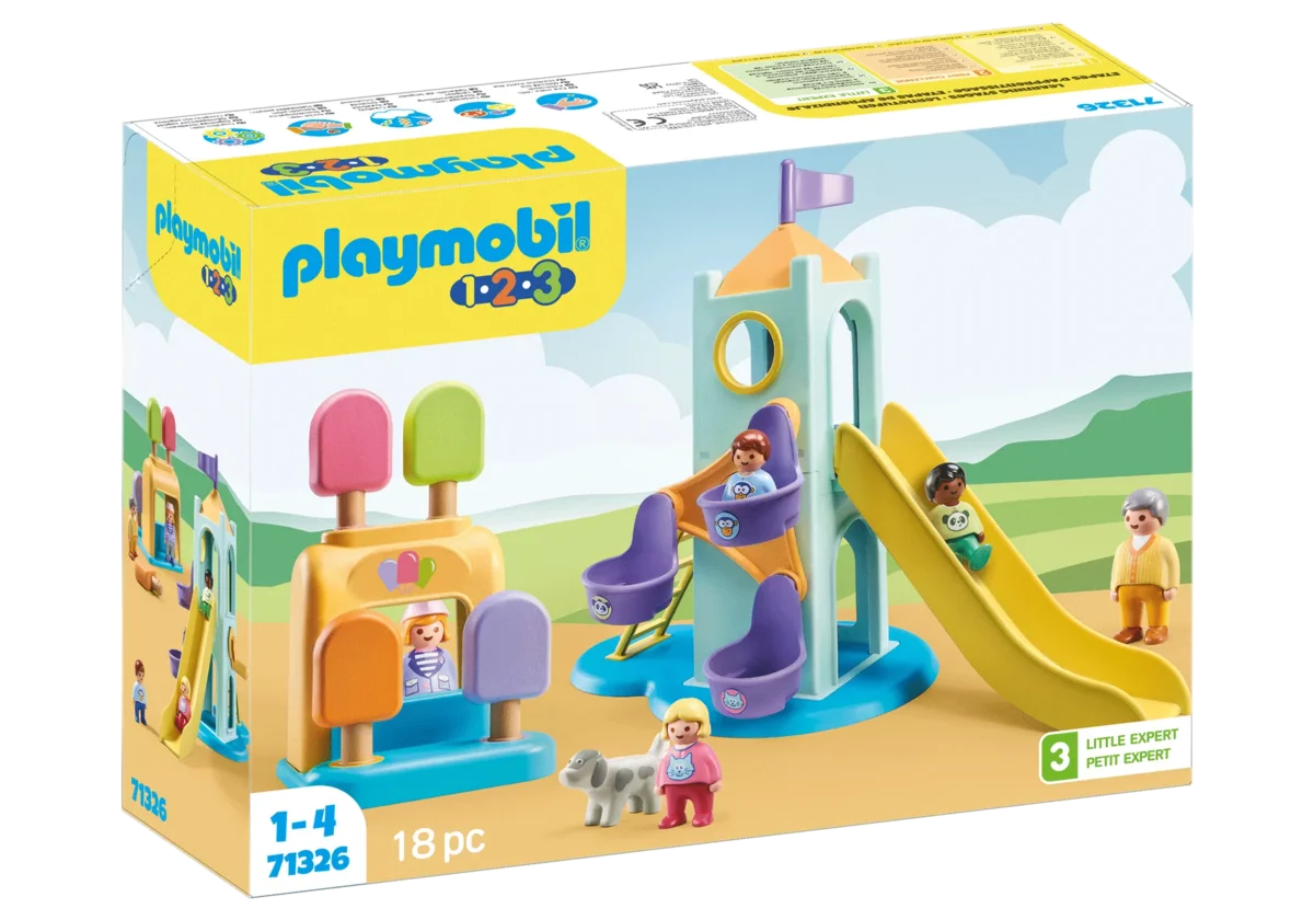 Playmobil 71326 1.2.3: Erlebnisturm mit Eisstand 1.2.3