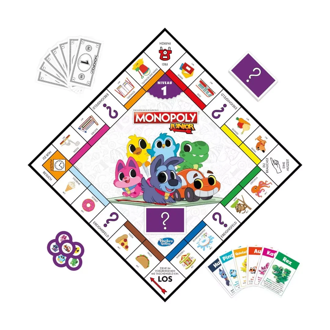 Monopoly Junior 2 Games In 1 F8562100