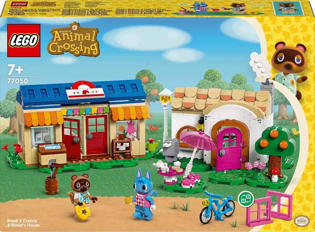 LEGO 77050 Animal Crossing Nooks Laden und Sophies Haus Spielzeug mit Figuren