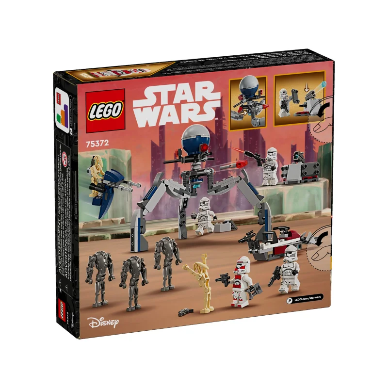LEGO 75372 Star Wars Clone Trooper & Battle Droid
