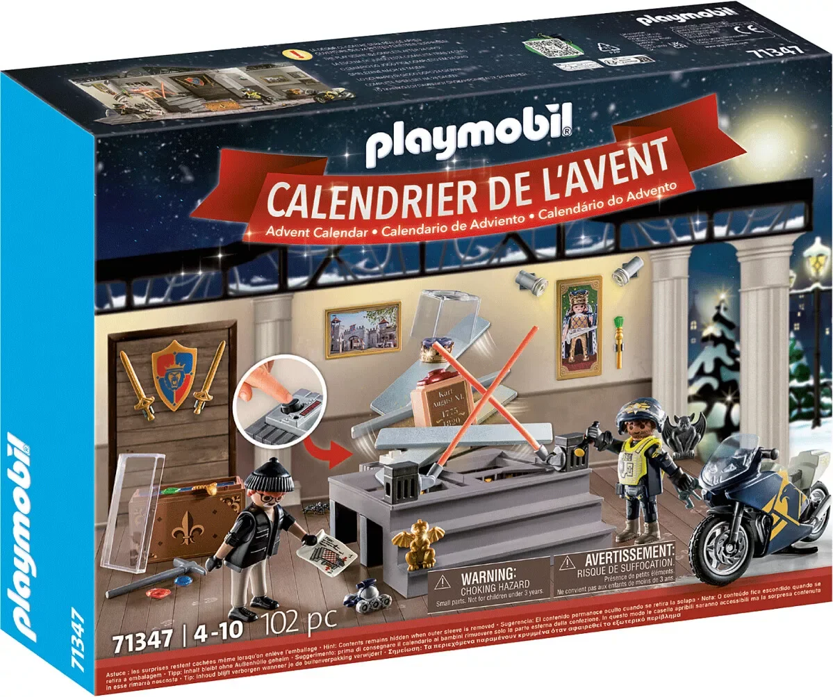 PLAYMOBIL 71347 Adventskalender Polizei Museum