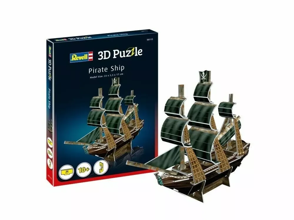 Revell 00115 3D Puzzle Piratenschiff