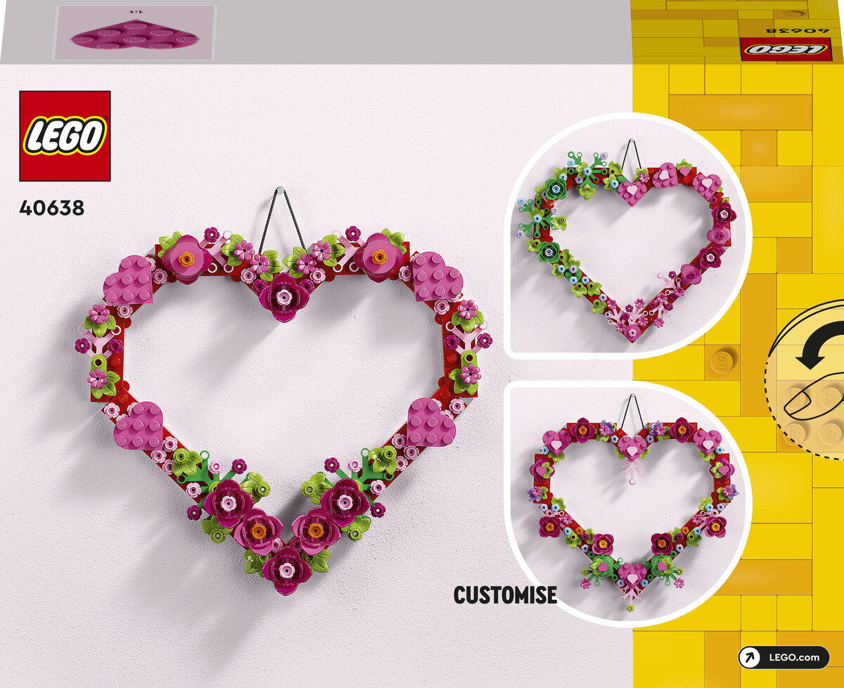 LEGO® Herz-Deko 40638