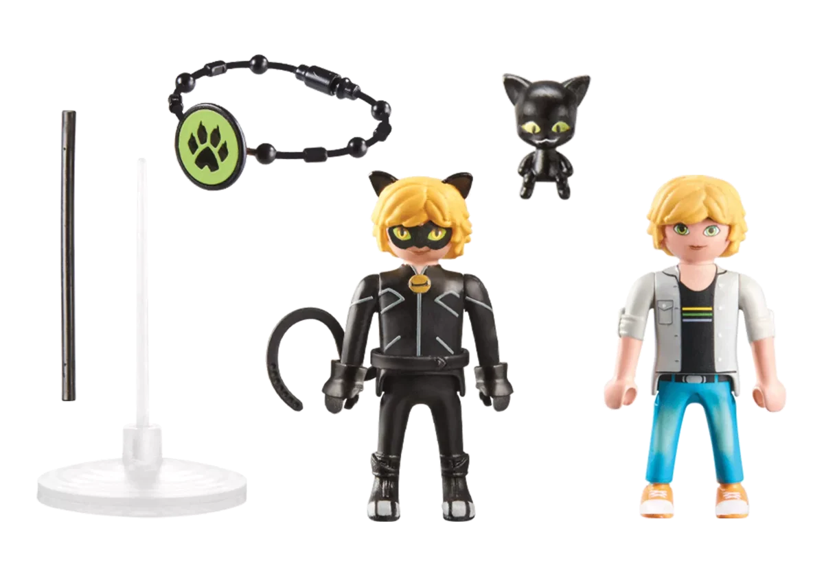 PLAYMOBIL 71337 Miraculous: Adrien & Cat Noir